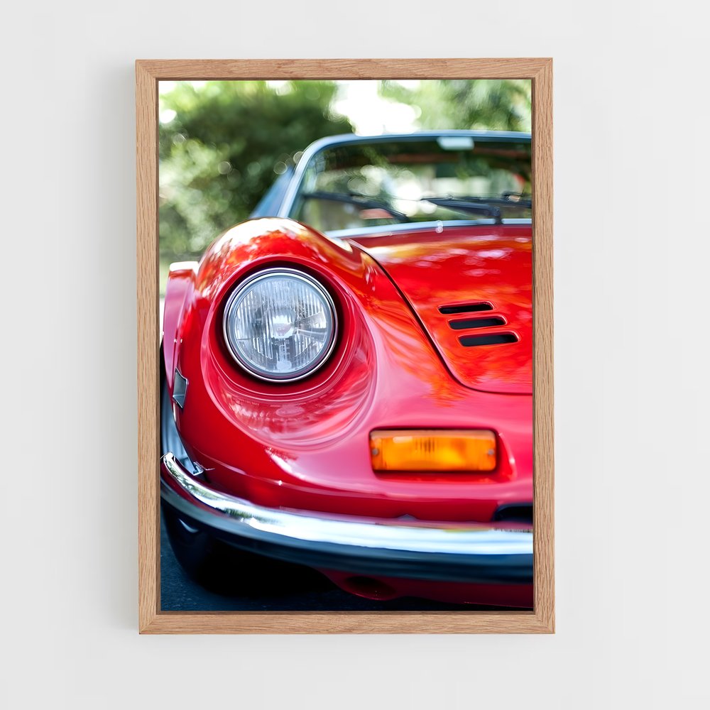 Poster Dino Toile – affiche Ferrari (vue 4)